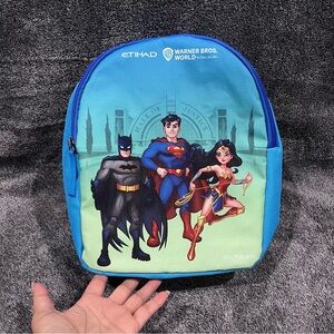 Warner Bros. Mini backpack featuring DC superheroes for young kids New